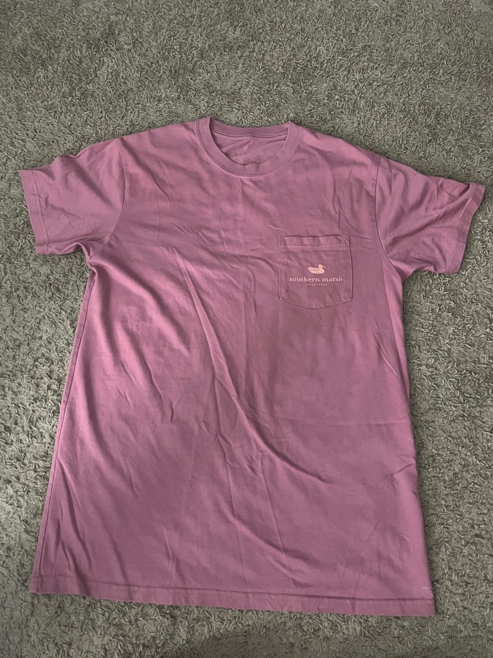 Southern Marsh Men's Pocket Tee - Dusty Mauve